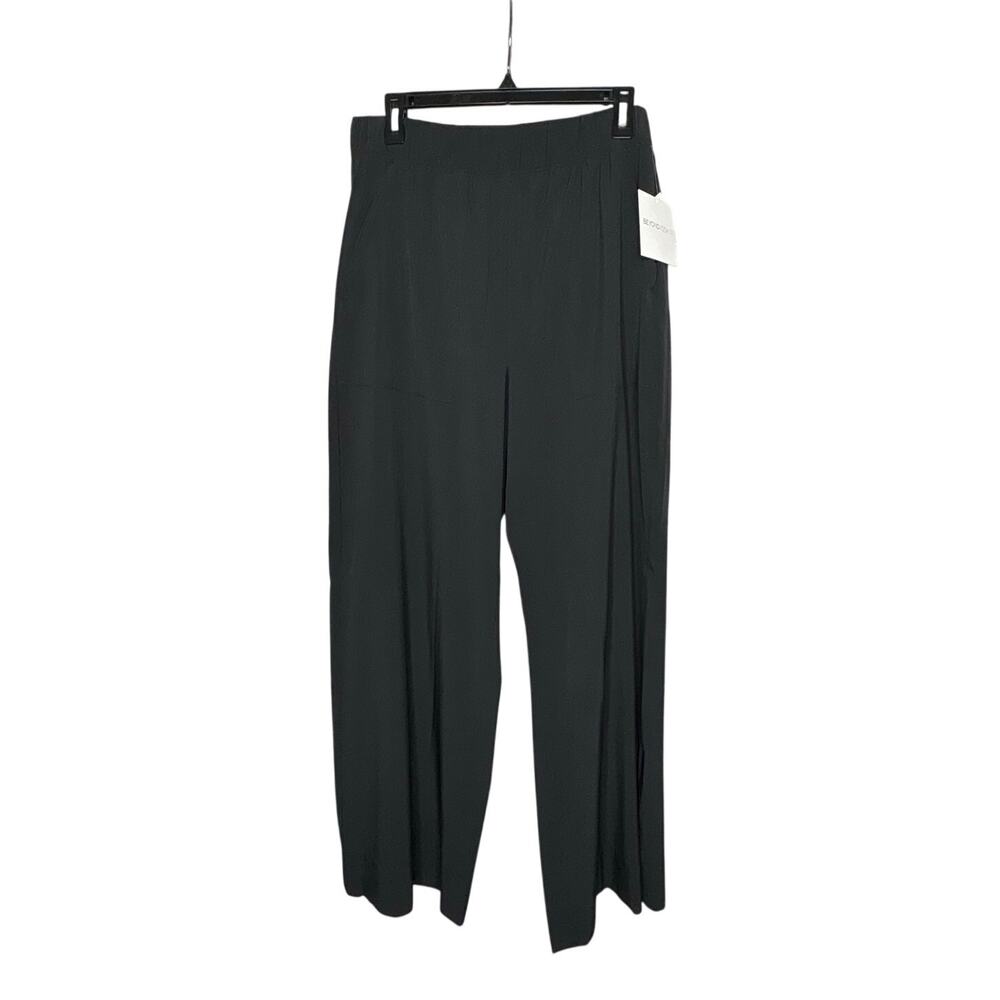Beyond Yoga Black Athletic Wide Leg Pull on Lightweight Pants Size Large New